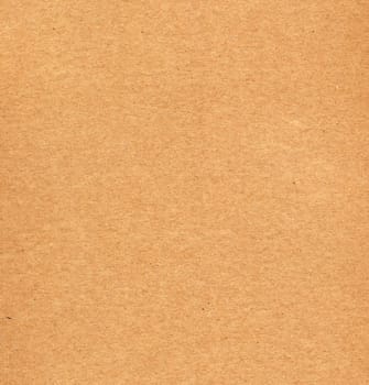 Blank sheet of brown corrugated cardboard useful as a background