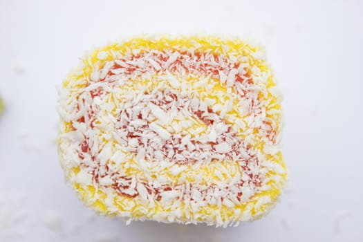 Sweet Turkish delight traditional dessert.