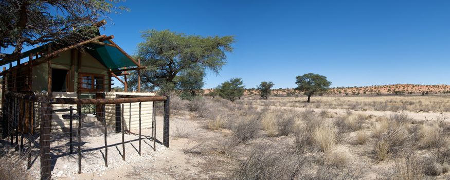 Detail of lodge in kgalagadi Transfrontier Park