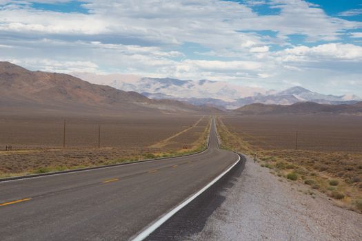 Route 50 - the loneliest road in America, Nevada