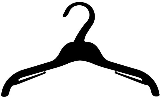 hanger silhouette vector