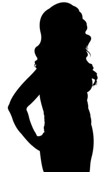 lady silhouette