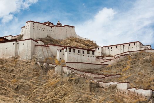 Historic home of the Dalai Lama, Lhasa, Tibet. An UNESCO World Heritage site.