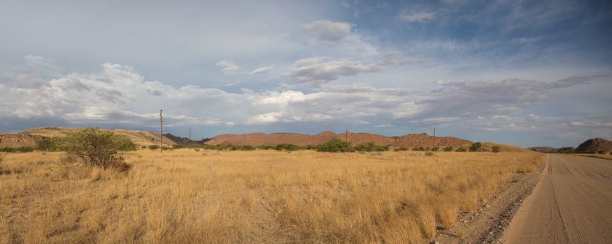 Panoramic view, Namibia.