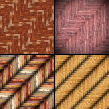 collection of different wooden tiles backgrounds, colorful patterns for your design