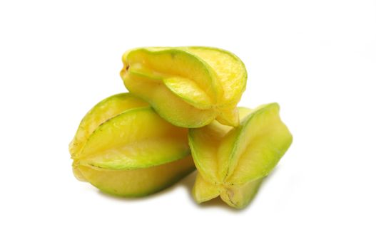 Star apple isolated on white background