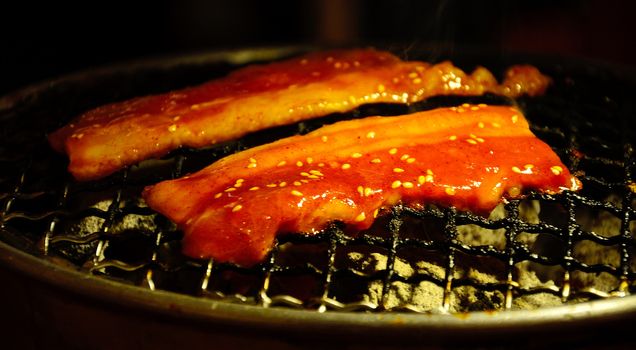 Delicious beet on the grilled, Cooking 