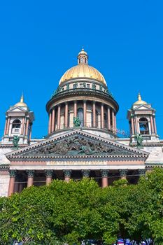 St Isaac Cathedral in Saint Petersburg, Russia