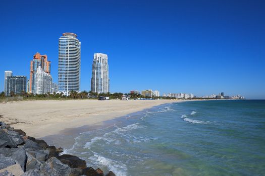 Miami Beach in Florida, USA
