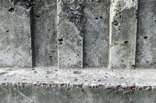 Concrete wall texture close-up