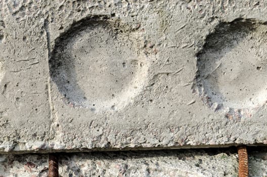 Concrete wall texture close-up