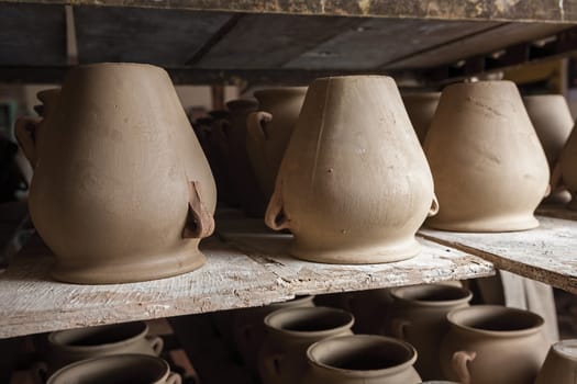 clay pottery ceramics typical of Bailen, Jaen province, Andalucia, Spain