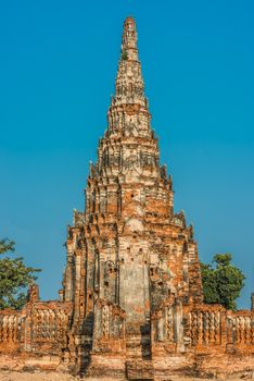 Wat Chai Watthanaram temple Ayutthaya bangkok thailand