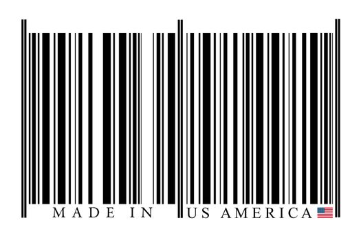 United States Barcode on white background