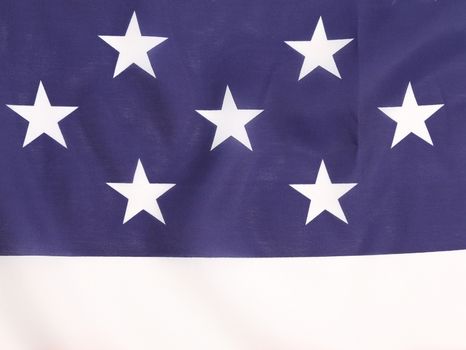 Flag  backgraund. Stars on the blue background and white stripe.