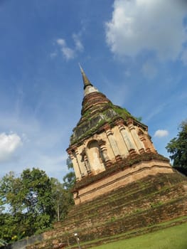 Pagoda in Wat chedyod temple,Chiangmai