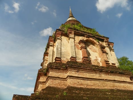 Pagoda in Wat chedyod temple,Chiangmai