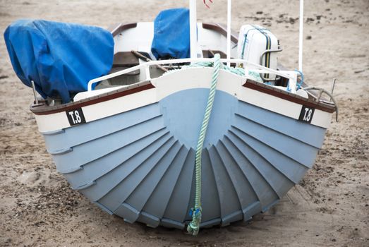 Fishing boat on the beach