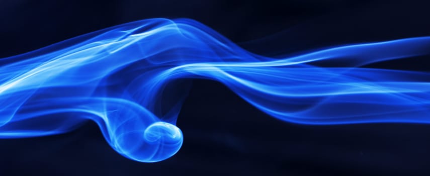 blue smoke background