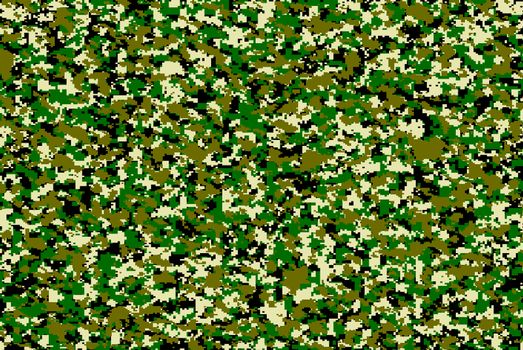 Digital military camo texture, for future military usage concept