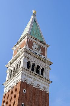 St Mark's Campanile, Campanile di San Marco, bell tower, Venice.