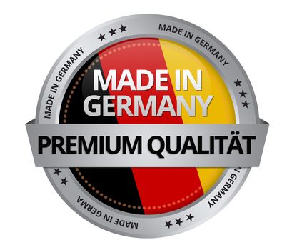 Made in Germany icon on white background