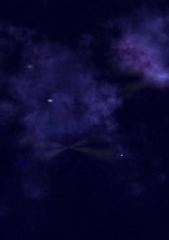 Small part of an infinite star field of space in the Universe. "Elements of this image furnished by NASA".