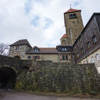 Castle of Wachenburg in Weinheim, Neckartal-Odenwald