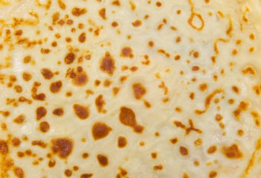 A background made of a surface of pancake