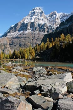 Mount Huber and Opabin Plateau, Yoho National Park, British Columbia, Canada