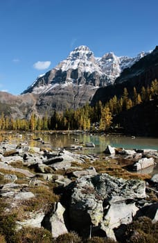 Mount Huber and Opabin Plateau, Yoho National Park, British Columbia, Canada