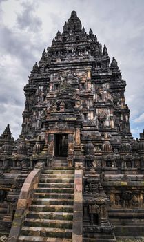 Hindu temple Prombanan complex in Yogjakarta in Java, indonesia