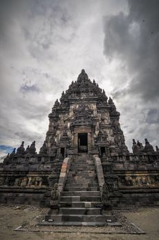 temple Prombanan complex in Yogjakarta in Java, indonesia