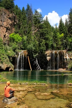 Hanging lake, Glenwood Canyon, Colorado, USA