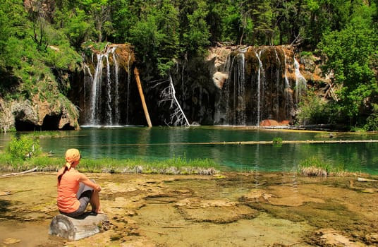 Hanging lake, Glenwood Canyon, Colorado, USA