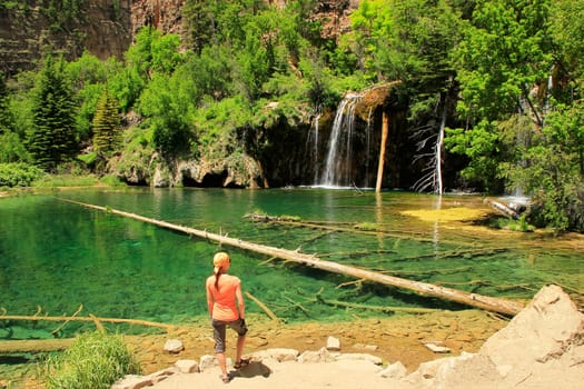 Hanging lake, Glenwood Canyon, Colorado, USA