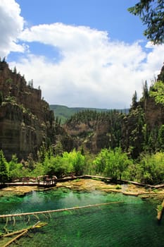 Hanging lake, Glenwood Canyon, Colorado, USA