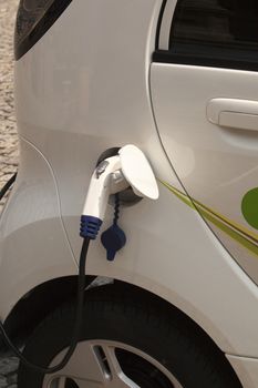 Charging of an electric car