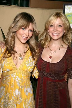 Ashley Peldon and Courtney Peldon at the Launch party for "Starring...!" Fragrances and "Charmed" Jewelry, benefitting Tree People. Whole Foods Lifestyle Store, Los Angeles, CA. 04-21-08