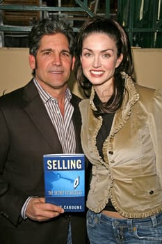 Grant Cardone and Elena Lyons at the Launch party for "Starring...!" Fragrances and "Charmed" Jewelry, benefitting Tree People. Whole Foods Lifestyle Store, Los Angeles, CA. 04-21-08