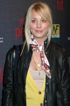 Kaley Cuoco at the Debut of "Your Perfect Fit" Lifestyle Guide. Paige Premium Denim Boutique, West Hollywood, CA. 02-28-08