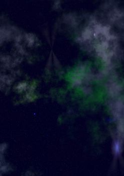 Small part of an infinite star field of space in the Universe. "Elements of this image furnished by NASA".