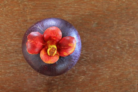 Fresh mangosteen fruit
