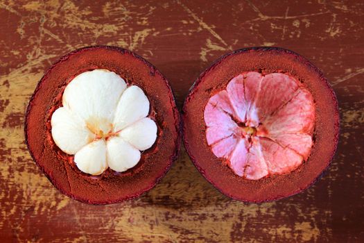 Fresh mangosteen fruit