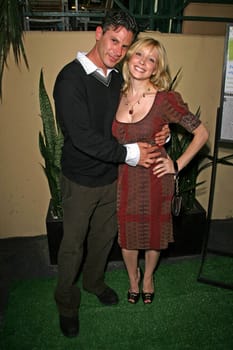 Courtney Peldon and boyfriend at the Launch party for "Starring...!" Fragrances and "Charmed" Jewelry, benefitting Tree People. Whole Foods Lifestyle Store, Los Angeles, CA. 04-21-08