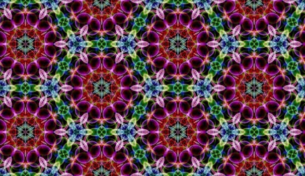 Illustration of a colorful seamless background