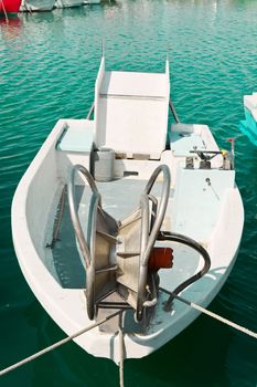 Trawl Winch on the Deck of Fishing Boat