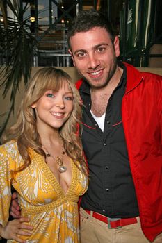 Ashley Peldon and Hrach Titizian at the Launch party for "Starring...!" Fragrances and "Charmed" Jewelry, benefitting Tree People. Whole Foods Lifestyle Store, Los Angeles, CA. 04-21-08