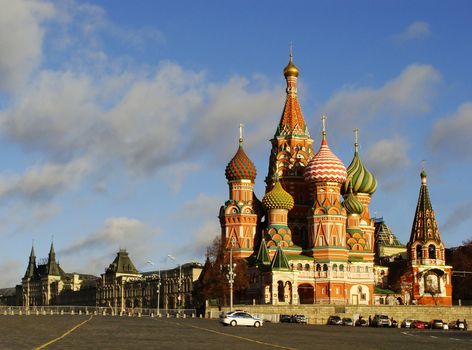 Cathedral of Vasily the Blessed, Red Square, Moscow, Russia