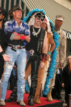 The Village People at the Hollywood Walk of Fame Ceremony Honoring the Band, The Village People. Hollywood Boulevard, Hollywood CA. 09-12-08